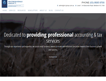 Tablet Screenshot of mccgroup.com.au